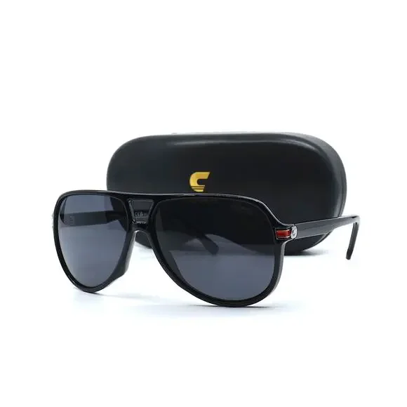 BRAND NEW CARRERA 1045/S BLACK GREY MEN'S SUNGLASSES - Picture 8 of 10